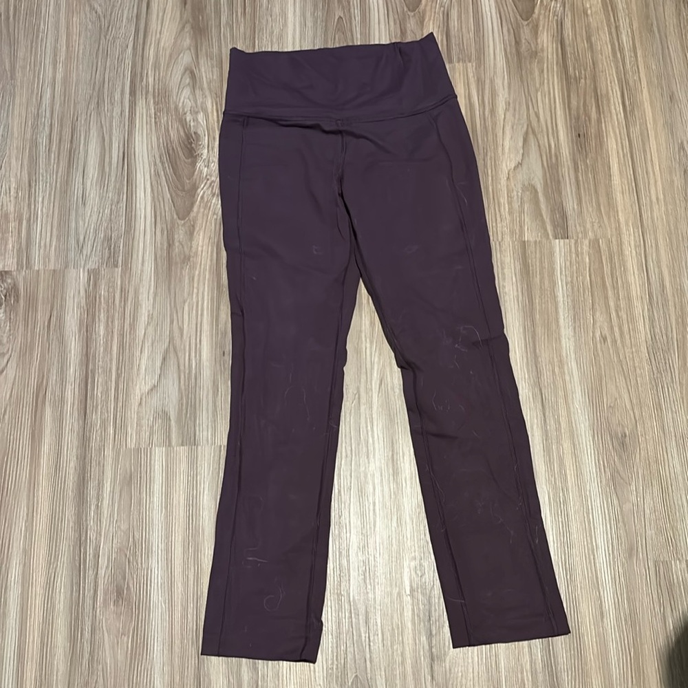 Lululemon line-down-leg leggings